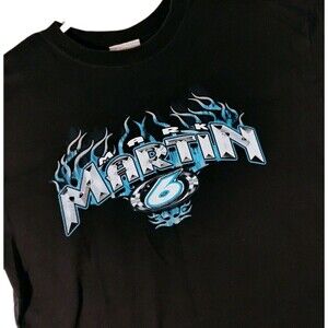 VTG Mark Martin #6 Heat'n Up The Track Team Caliber F&B NASCAR T-Shirt Mens XL